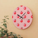 Apple - a - Day Wall Clock