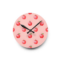 Apple - a - Day Wall Clock