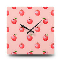 Apple - a - Day Wall Clock