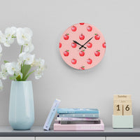 Apple - a - Day Wall Clock