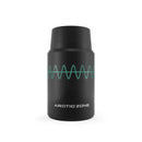 Printify Arctic Zone black eco-friendly insulated food storage container with teal wave design