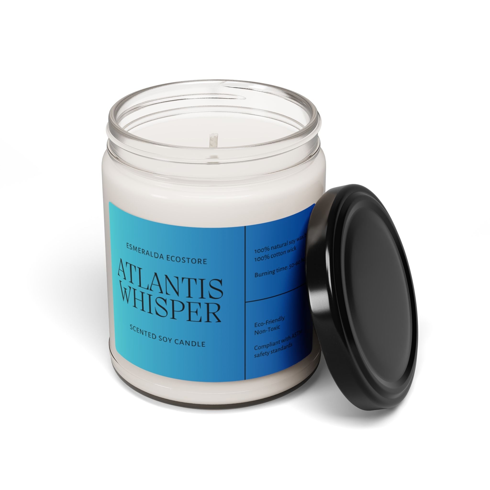 Atlantis Whisper Scented Soy Candle