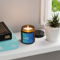 Atlantis Whisper Scented Soy Candle (Amber Jar)