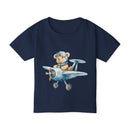 Aviator Bear Heavy Cotton™ Toddler T-shirt