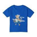 Aviator Bear Heavy Cotton™ Toddler T-shirt