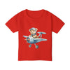 Aviator Bear Heavy Cotton™ Toddler T-shirt