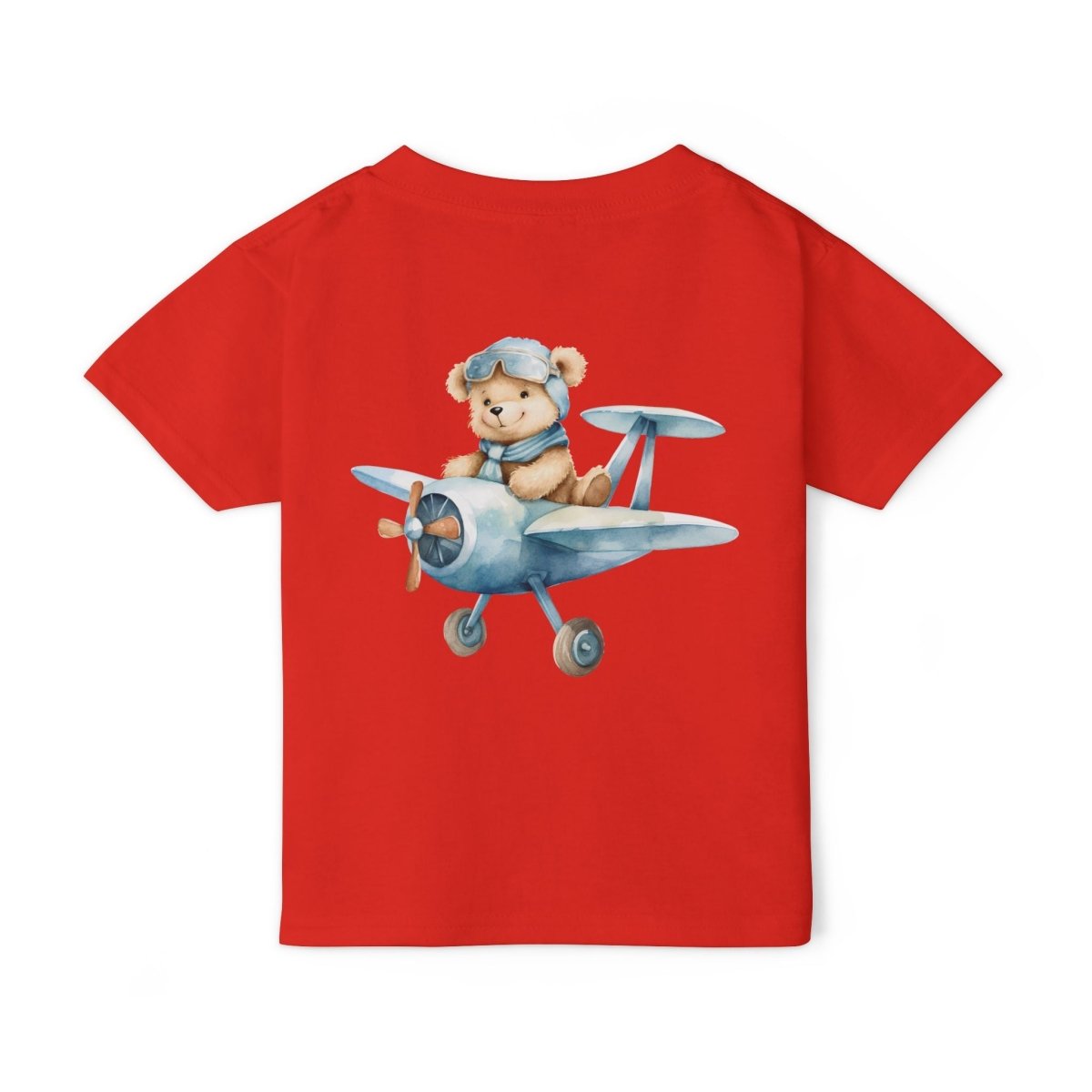 Aviator Bear Heavy Cotton™ Toddler T-shirt