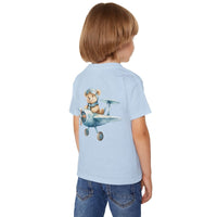 Aviator Bear Heavy Cotton™ Toddler T-shirt