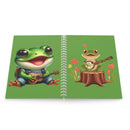 Banjo Frog Spiral Notebook