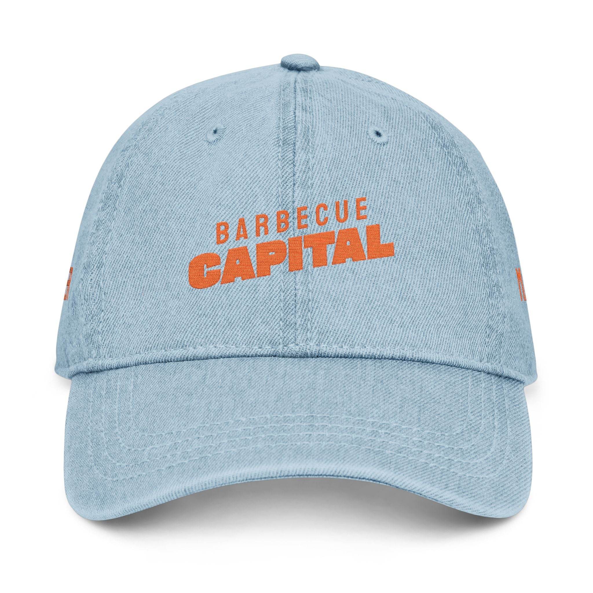 Barbecue Capital Denim Hat-Embroidery