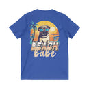 Beach Babe Unisex Jersey Short Sleeve V - Neck Tee