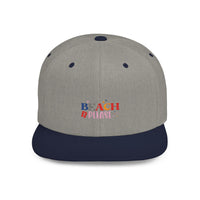 Beach Please Flat Bill Snapback