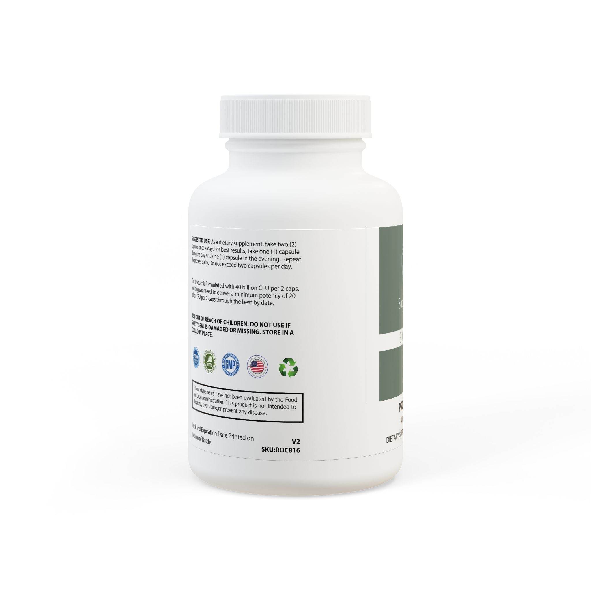 BioFlora Capsules Probiotics Supplement