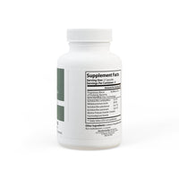 Bottle of Printify BioFlora probiotic capsules showing supplement facts label with probiotic blend details