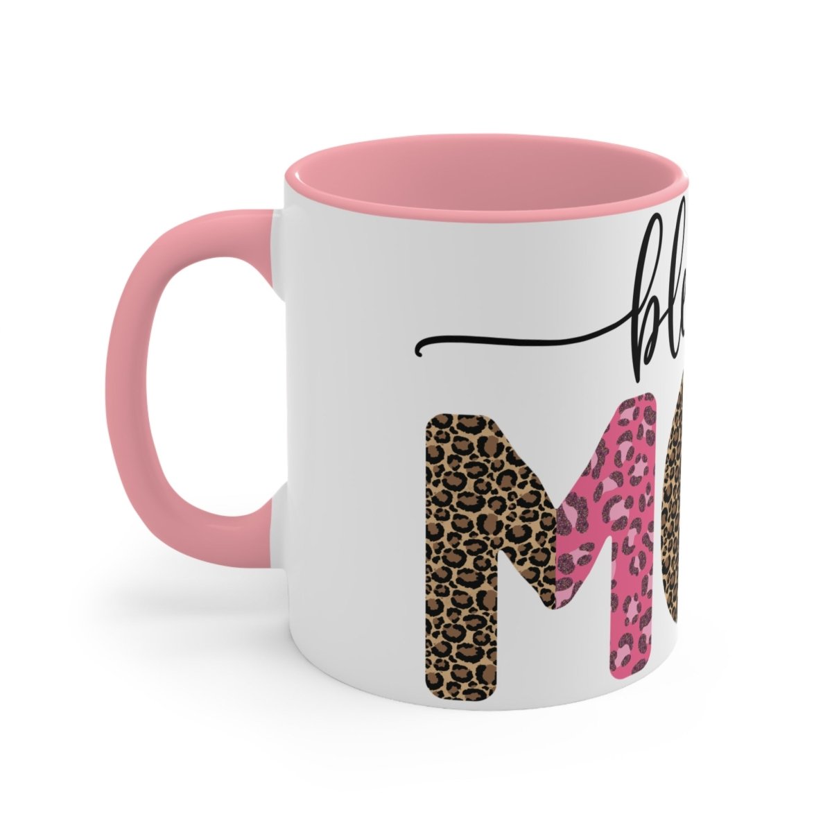 Blessed Mom Accent Mugs