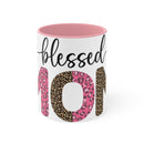 Blessed Mom Accent Mugs