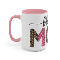 Blessed Mom Accent Mugs