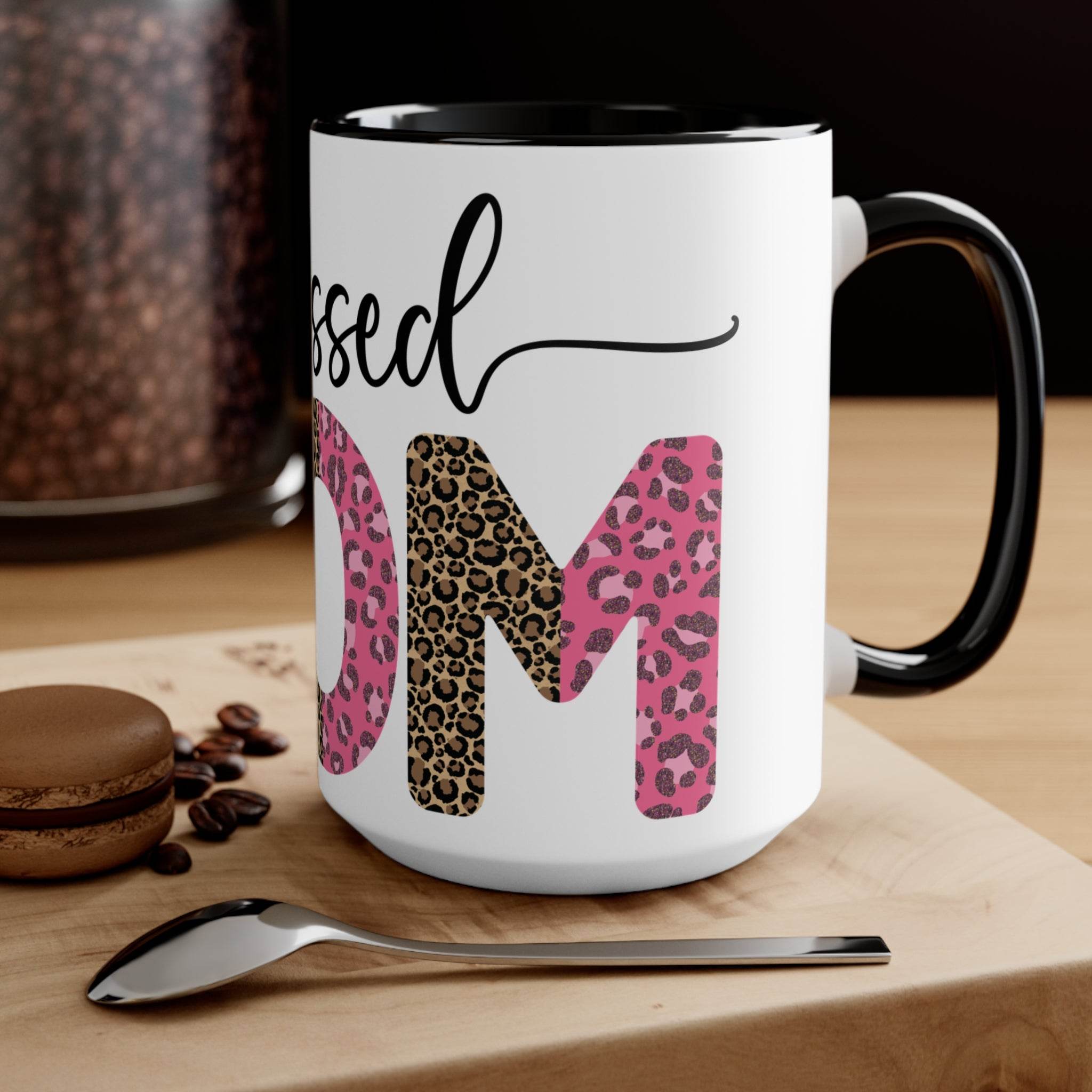 Blessed Mom Coffee Cup Accent Mugs