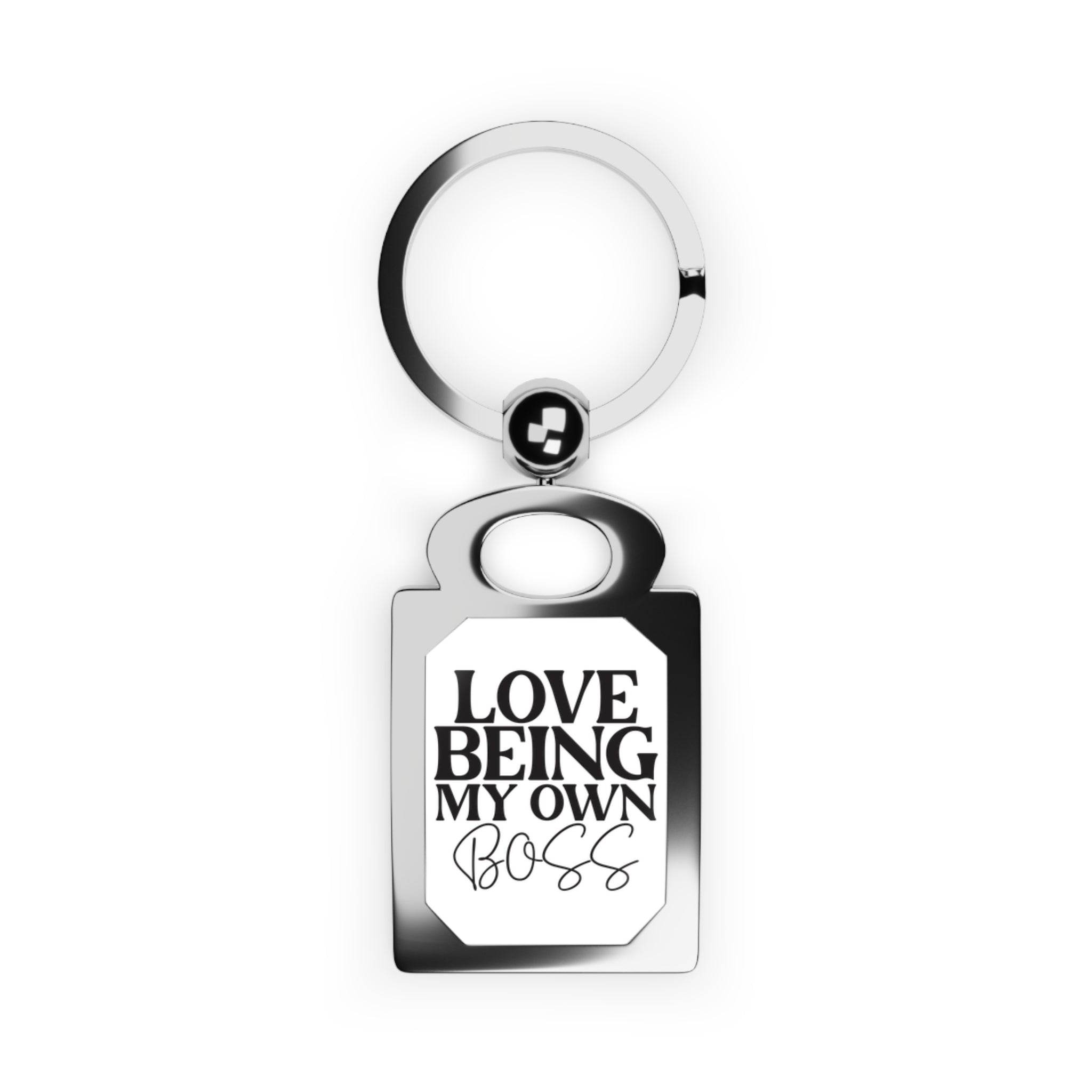Boss Eco-Friendly Rectangle Photo Keyring