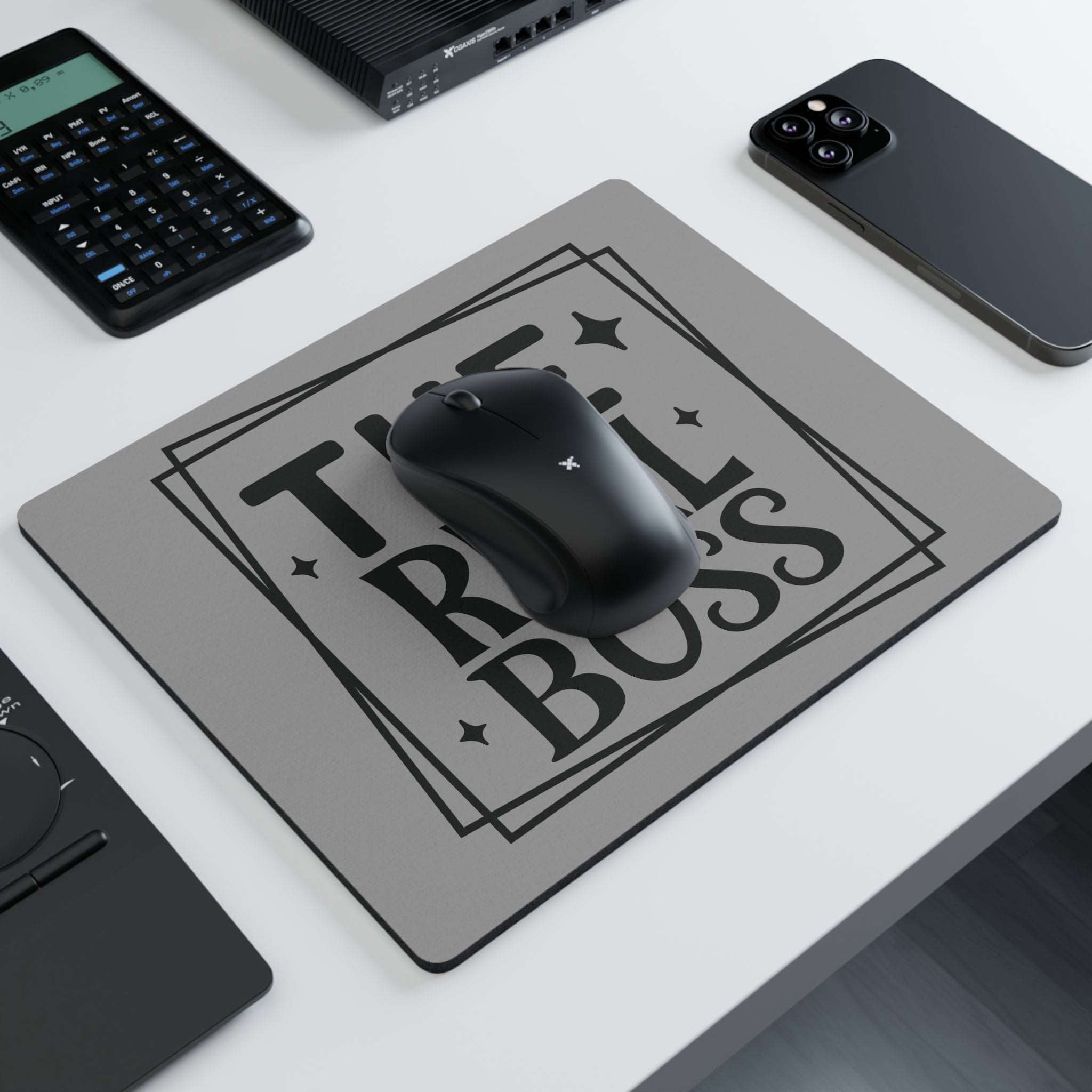 Boss Mode Rectangular Mouse Pad