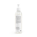 Printify natural face and body cleanser in a clear pump bottle with ingredient label