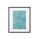 Botanical Blue Framed Posters