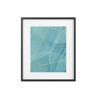 Botanical Blue Framed Posters