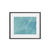 Botanical Blue Framed Posters