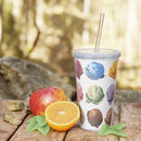 Brain Freeze Tumbler with Straw