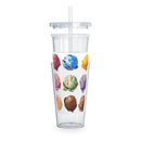 Brain Freeze Tumbler with Straw