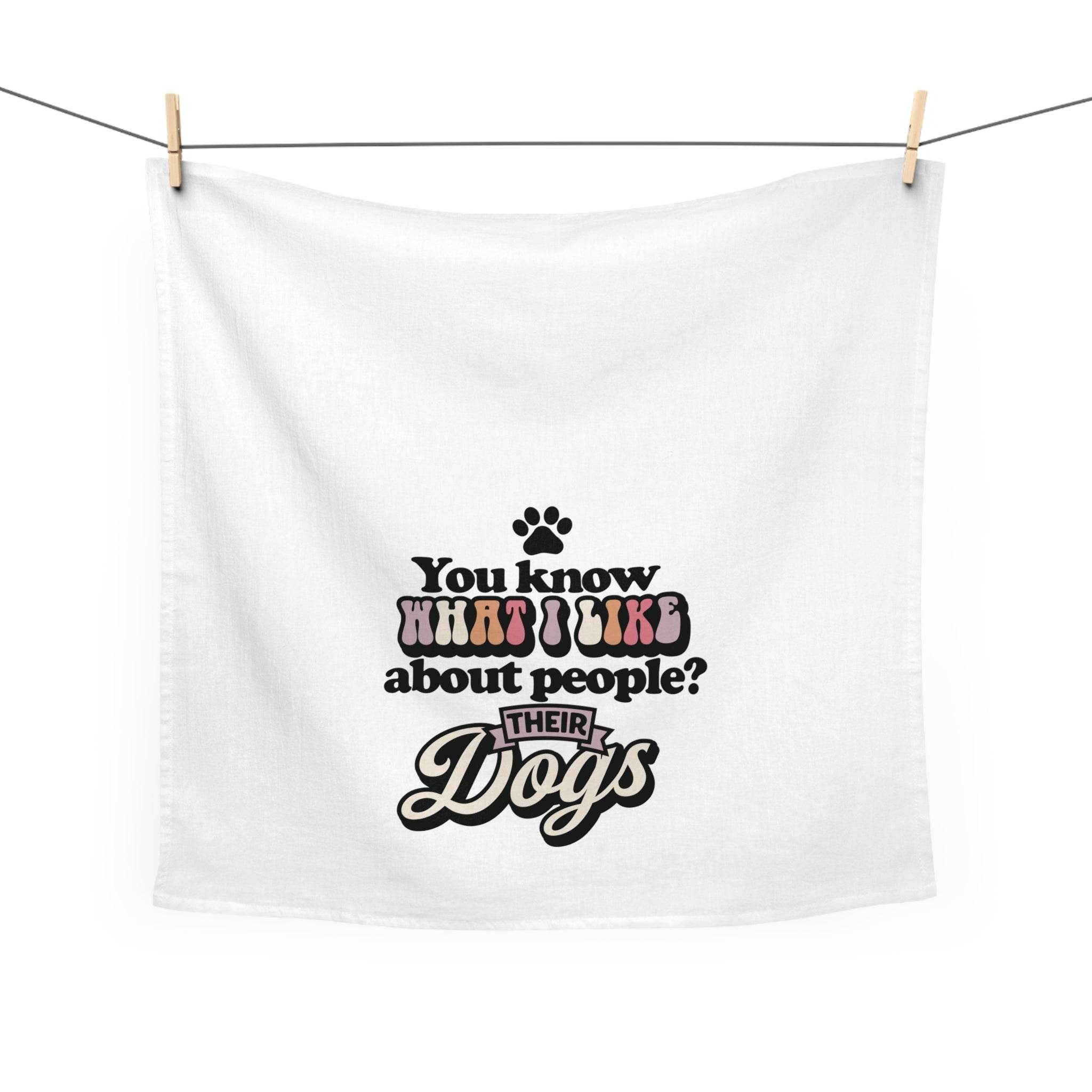 Dogs Tea Towel