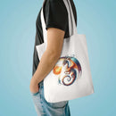 Breath of Fire Cotton Tote Bag