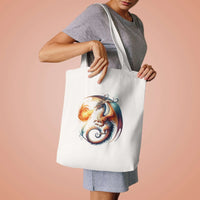 Breath of Fire Cotton Tote Bag