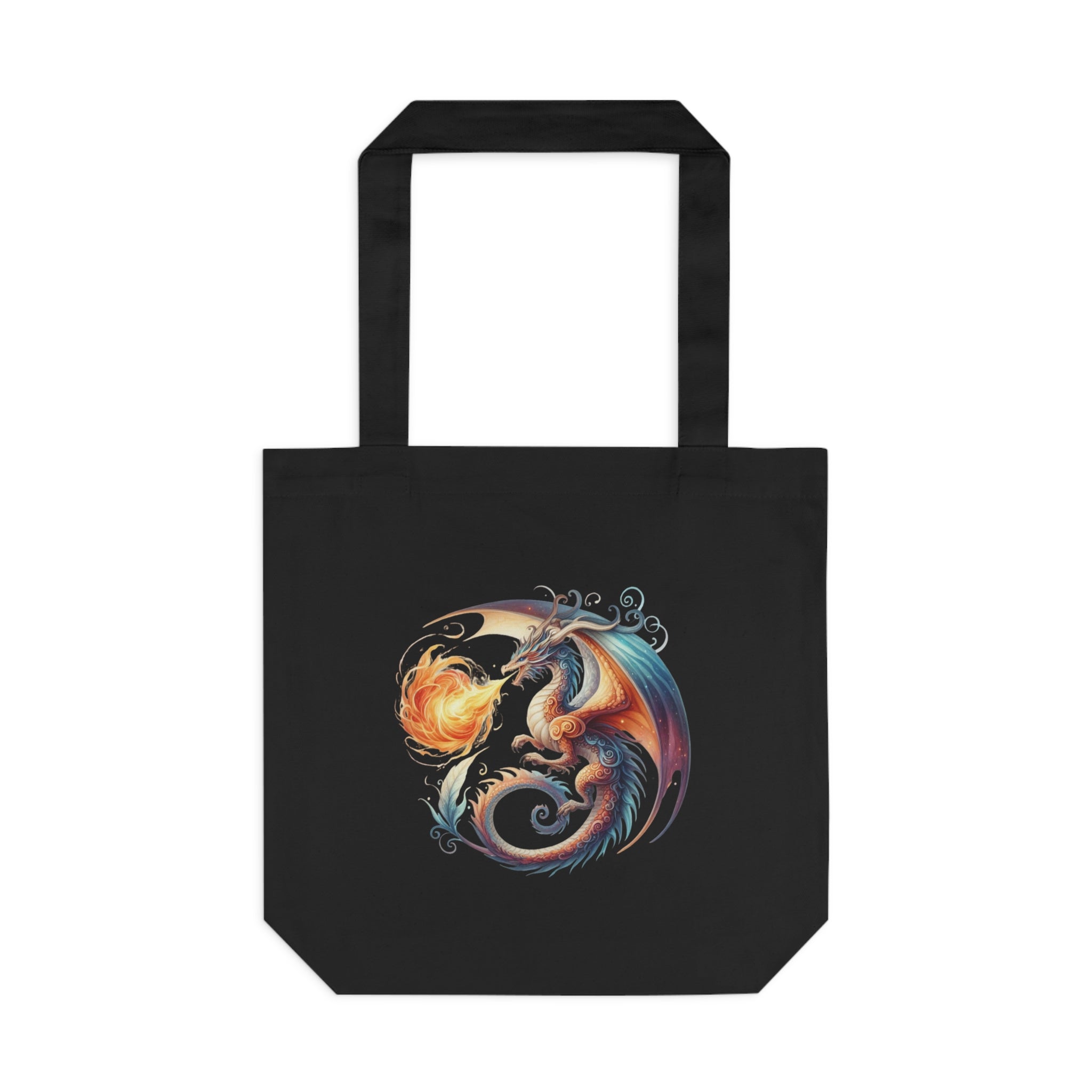 Breath of Fire Cotton Tote Bag