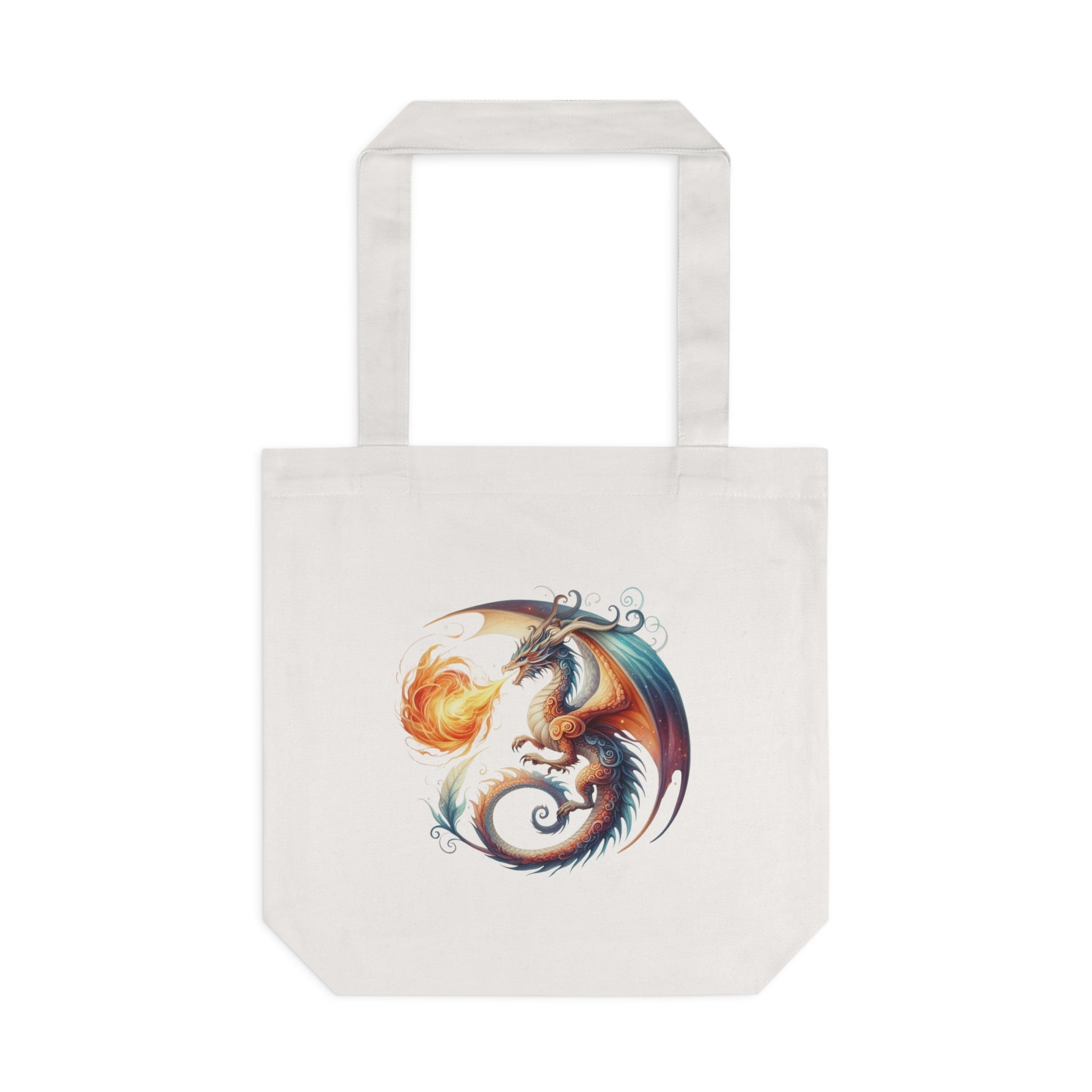 Breath of Fire Cotton Tote Bag