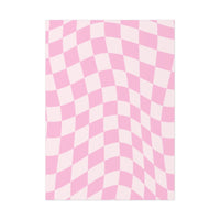 Bubblegum Grid Uncoated Posters