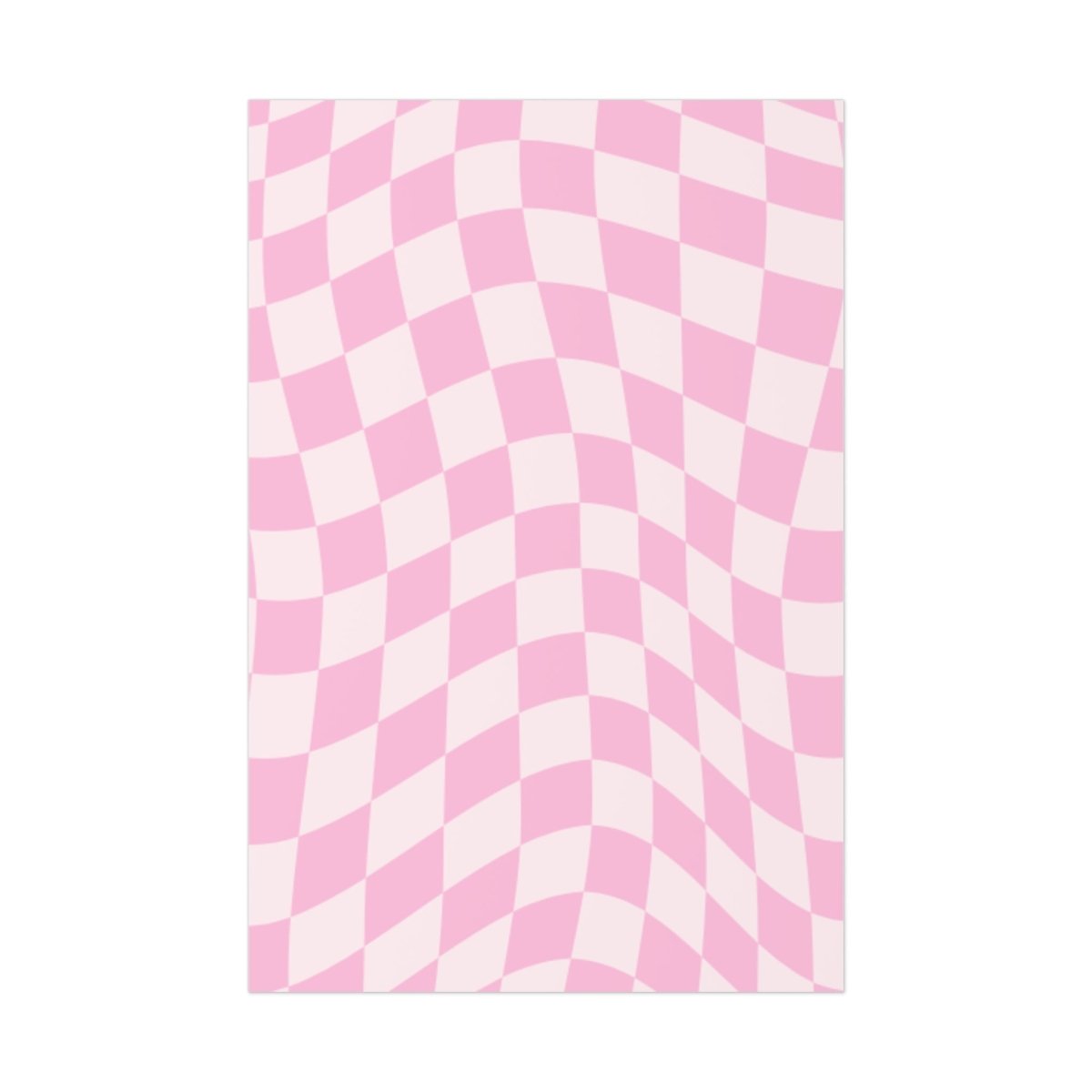 Bubblegum Grid Uncoated Posters