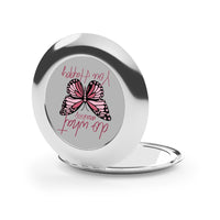 Butterfly Beauty Compact Travel Mirror