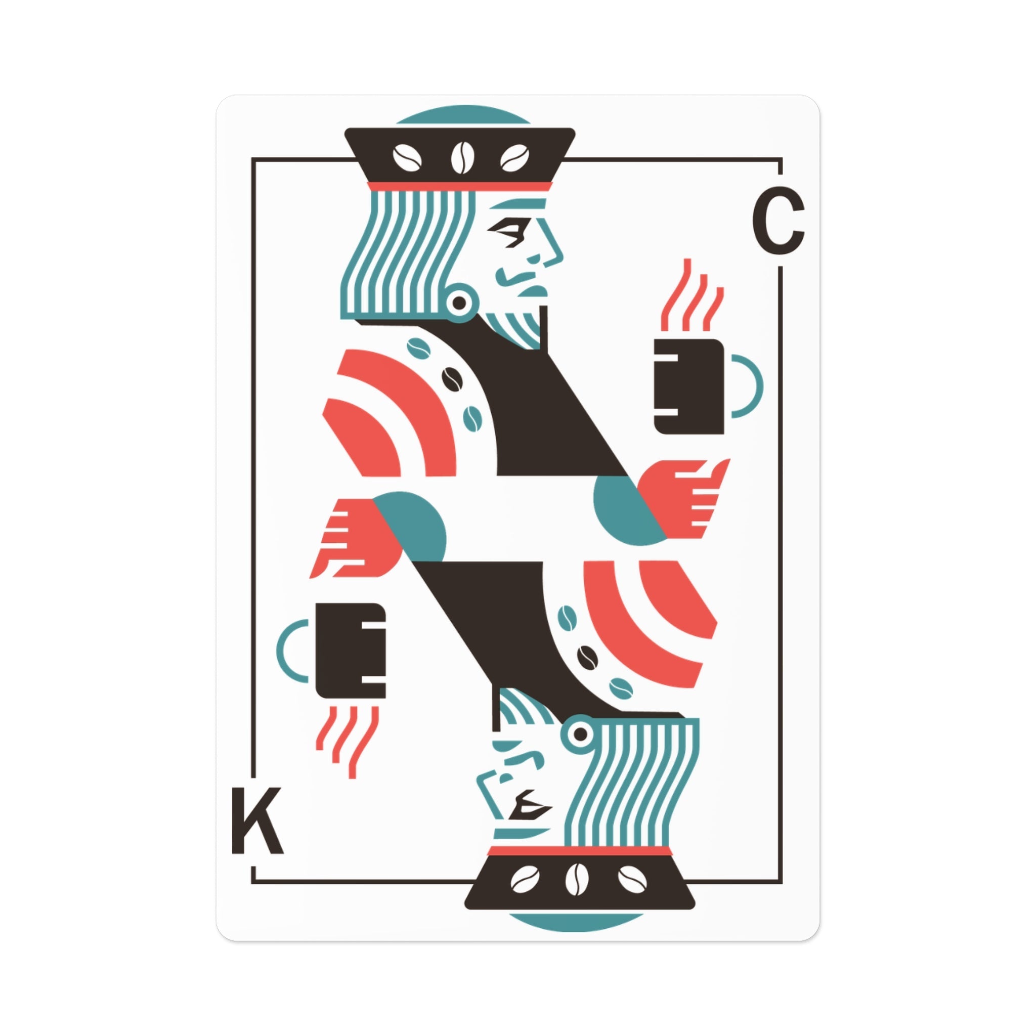 Caffeine Kings Poker Cards