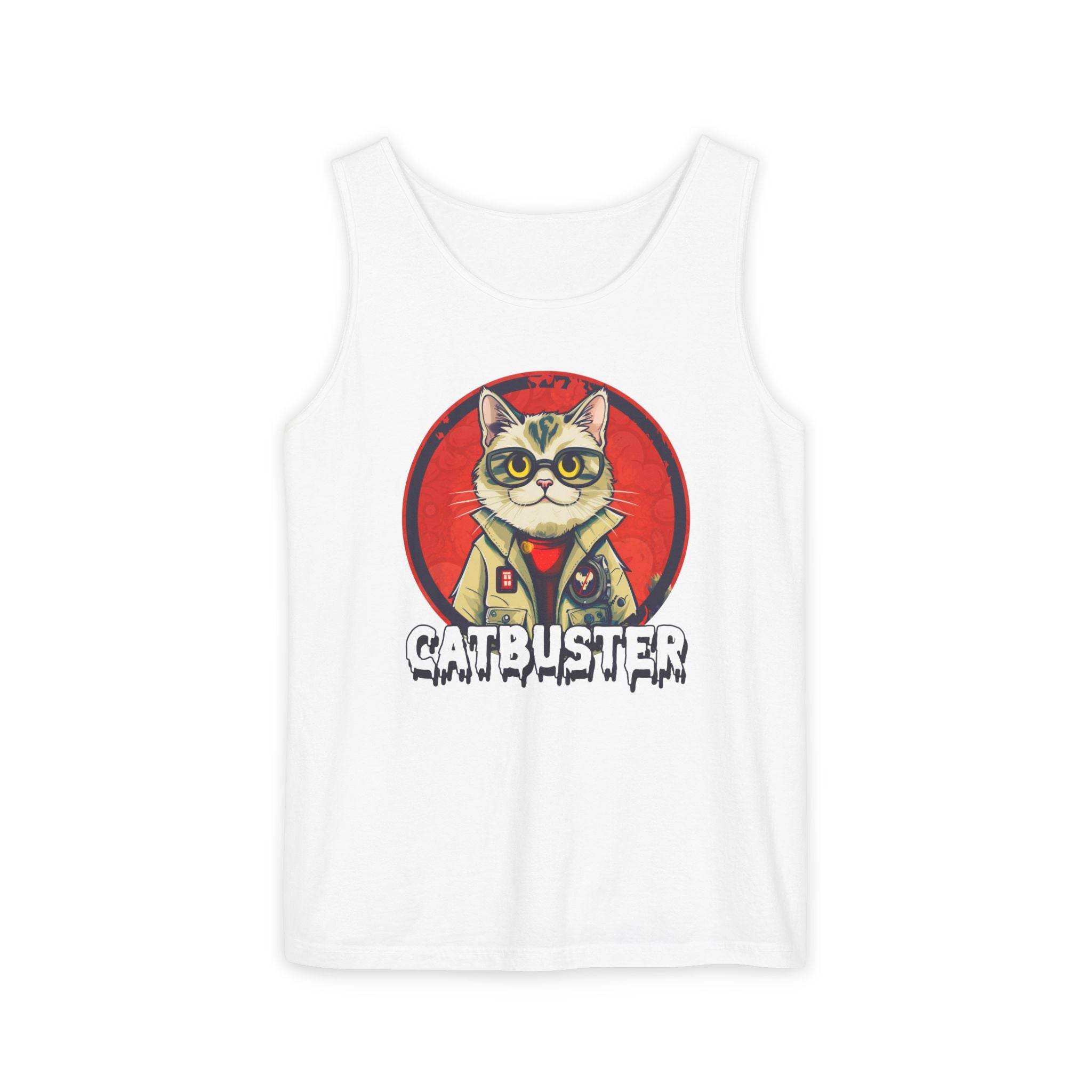 Catbuster Unisex Garment-Dyed Tank Top