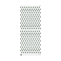 Printify Christmas tree wrapping paper with green tree pattern on white background for seasonal decorations