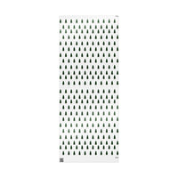 Printify seasonal decorations Christmas tree wrapping paper with green tree pattern on white background