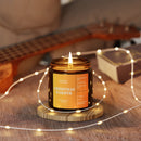 Christmas Warmth Scented Soy Candle (Amber Jar - 4oz)