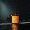 Christmas Warmth Scented Soy Candle (Amber Jar - 4oz)