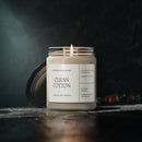 Clean Cotton Scented Soy Candle