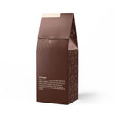 Printify medium-dark roast sustainable coffee bag with storage instructions and coffee cup illustrations