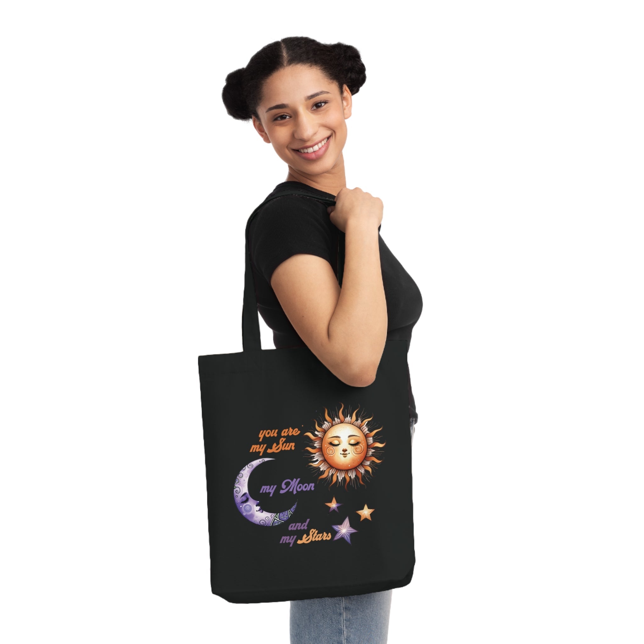 Cosmic Connection Woven Tote Bag