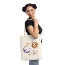 Cosmic Connection Woven Tote Bag