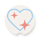 Cupid's Soapstone Car Coaster