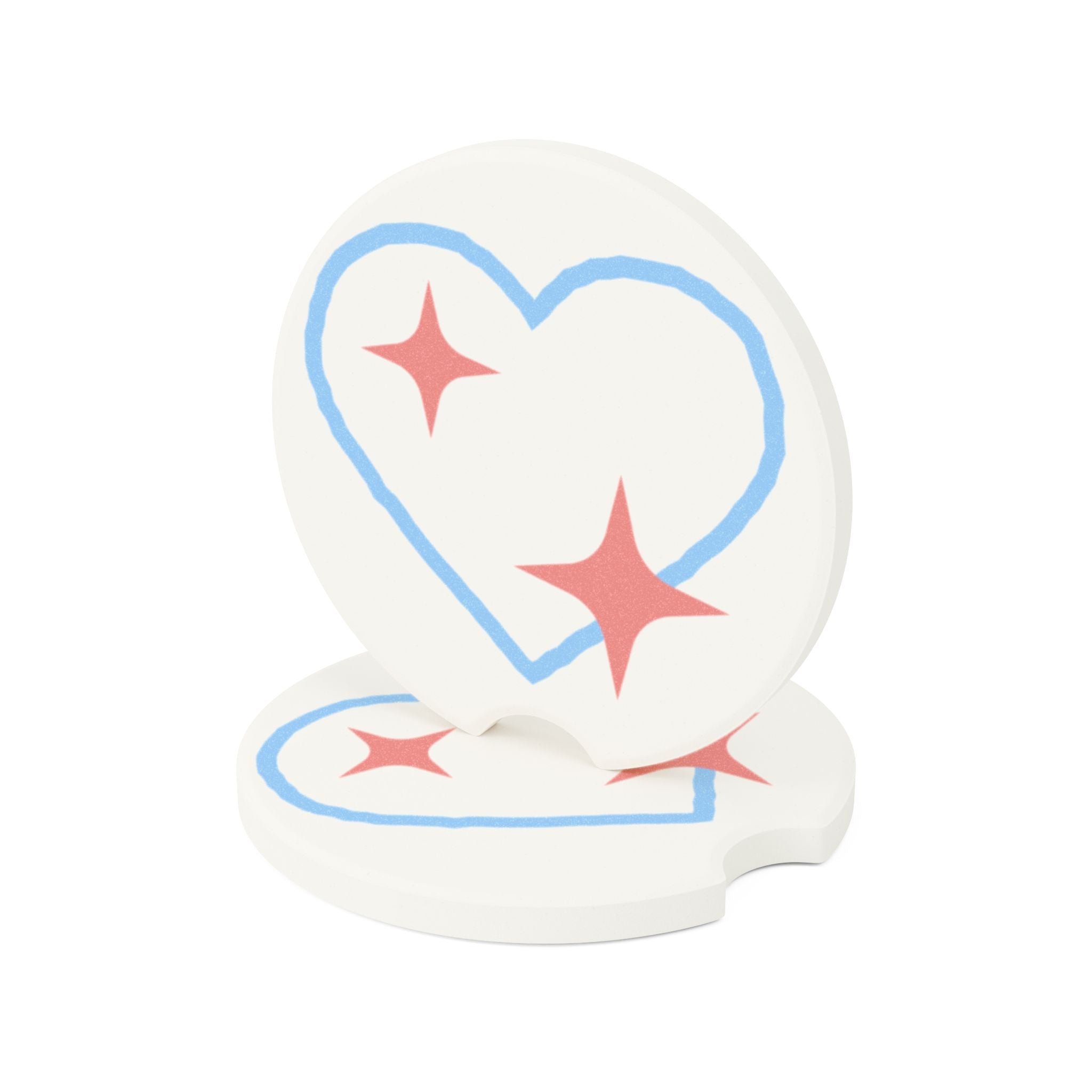 Cupid's Soapstone Car Coaster